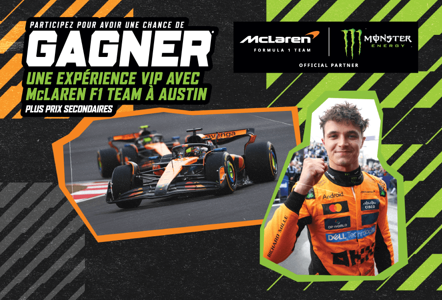 Monster McLaren site banner